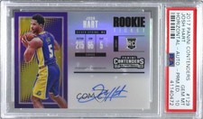 2017-18 Contenders Premium Edition Silver Prizm Josh Hart PSA 10 Rookie Auto RC