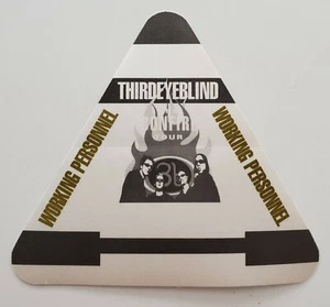 Third Eye Blind Tour Satin Backstage Pass Otto Gig VIP Concert Sticker Unused - Picture 1 of 1