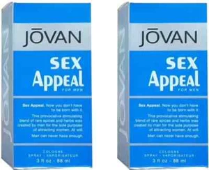 Jovan SEX APPEAL (PACK OF 2) Perfume - 176 ml (For Men) - Picture 1 of 1