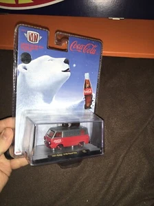 2019 M2 Machines Coca Cola 1964 Dodge A100 Panel Van PB01 Raw Super Chase 1/250 - Picture 1 of 9