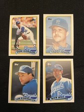 1989 Topps Traded - KANSAS CITY ROYALS Team Set From Set Break Bob Boone