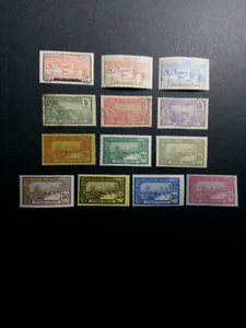 Guadeloupe 1905-1928  13 mint/used stamps - Picture 1 of 2
