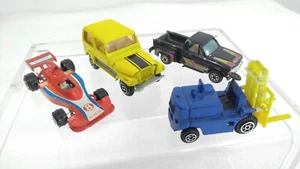 Lot Of 4 Yat Ming Vintage Toy Cars Trucks Diecast scale 1:64 - Picture 1 of 6