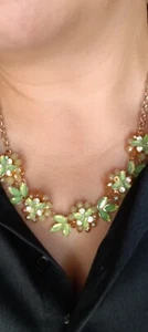 Statement Necklace Crystal - Picture 1 of 2