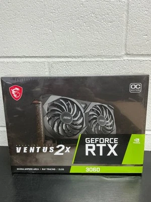 MSI GeForce RTX 3060 VENTUS 2X 12G OC Graphics Board VD7553 - Image 1 of 3