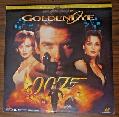 GOLDENEYE 007 James Bond (LD, 1995) Laserdisc Letter-Box Edition Pierce Brosnan - Image 1 of 2