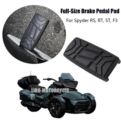 For Can-Am Spyder RT / RT-S /RT Limited Full-Size Brake Pedal Pad Longer Replace - Image 1 of 4