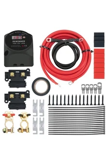 Battery Isolator Kit, 140 Amp 12v Voltage Sensitive Relay (VSR), **Free Ship - Picture 1 of 9