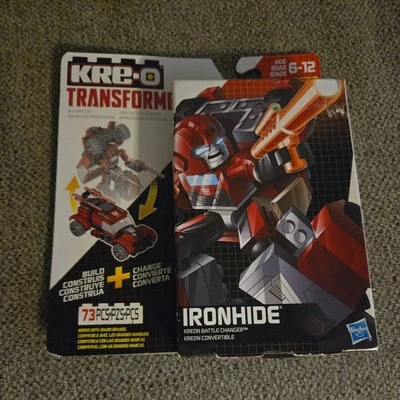 Transformers Kre-O Kreon Battle Changer Hasbro Ironhide Toy Figure Kreo New - Image 1 of 2