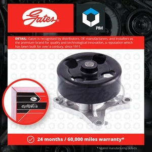 Water Pump fits RENAULT CLIO Mk3 2.0 06 to 14 Coolant Gates 210101988R Quality - Picture 1 of 4