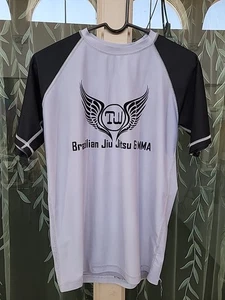 Tim Welch BJJ Soulfighter Rash Guard Large 42" Chest Tanquino Suga Sean  - Bild 1 von 9