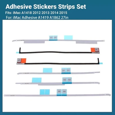 Klebestreifen für iMac 27" A1419 A2115 A1418 Adhesive LCD Display + Opening Tool - Bild 1 von 4