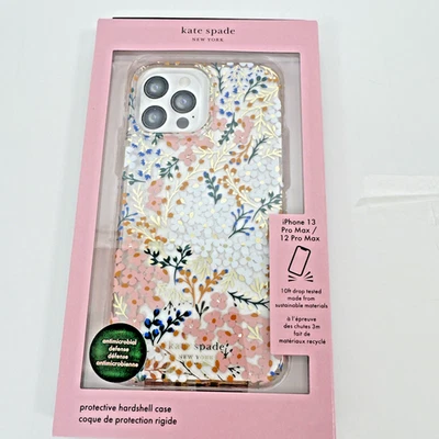 KATE SPADE NEW YORK Kate Spade Transparent Floral Case for iPhone 13 Pro Max (6.7") Summer