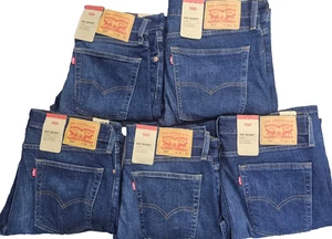 Levis 510 Herren Skinny dunkelblau Denim Jeans alle Größen - Bild 1 von 11