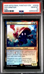 2025 MTG Final Fantasy VIVI ORNITIER * Foil #0248 * PSA 10 - Picture 1 of 2