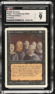 SCATHE ZOMBIES Unlimited C CGC 9 MTG [Nostalgio] - Foto 1 di 2