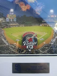 Season Ticket Holder Anniversary Year Padres 1969 To 2009 Sd 1969 To 2009 Thank - Picture 1 of 4