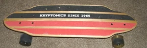 KRYPTONICS USED 2017 BRAVO SPORTS SKATEBOARD COOL BOTTOMSIDE DESIGN NICE BOARD! - Picture 1 of 5