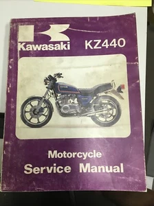 OEM Genuine Kawasaki Dealer/Owner's Service/Repair Manual KZ440 1980-1982 - Picture 1 of 3