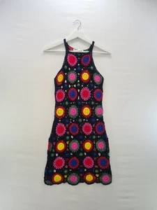 H&M X Coachella Dress Size 6 Crochet Slip Fesitval Hippie ASO Olivia Rodrigo - Picture 1 of 8