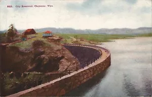 Postcard WY Wyoming Cheyenne City Reservoir Unused c1907-15 Unused - Picture 1 of 1
