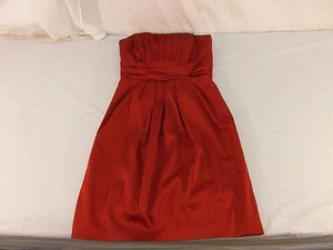 Erwachsene Damen Weißes Haus Schwarzmarkt Rot Trägerlos Kleid Formell Abschlussball 30966 - Bild 1 von 12