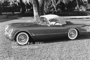Chevrolet Corvette C1 1953 debut photo factory press photograph Chevy Corvette - Picture 1 of 1