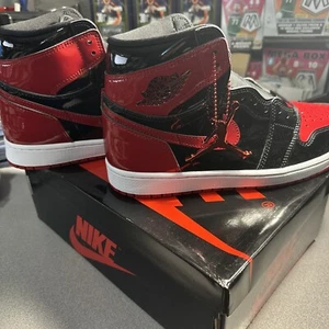 Jordan 1 High OG Patent Leather New with Original Box Sz 9.5 ๐ฅ๐ฅ๐ฅ๐ฅ - Picture 1 of 7