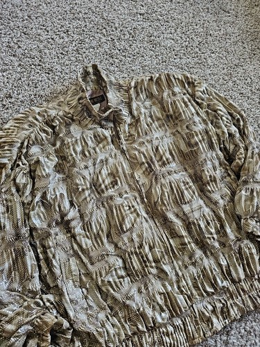 VERSACE Giacca Oro Brillante Vintage Gianni Nicóle (Vedi Foto per MISURE) OC