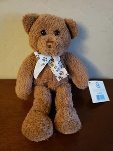 Princess Soft Toys BROWN TEDDY BEAR LIL GINGER 10" Plush Stuffed Animal - Picture 1 of 4