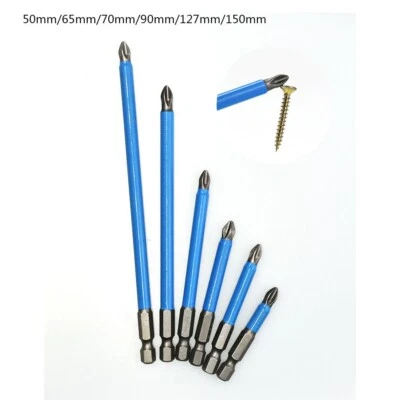 Electric Power Tool Accessory 6PC Insulated Nonslip Screwdriver Bit Set - Image 1 of 4