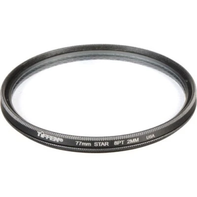 Tiffen 77mm 8pt/2mm Grid Star Effect Filter - Creates a Streaking Pattern - Image 1 of 4