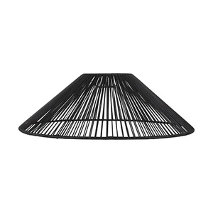 Star Trading Lampenschirm Vide, Rattan, Schwarz, E27, Außenbereich, ⌀ 58 cm - Bild 1 von 5