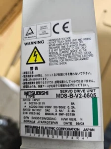 MITSUBISHI MDS-B-V2-0505 SERVO DRIVE UNIT USED - Picture 1 of 2