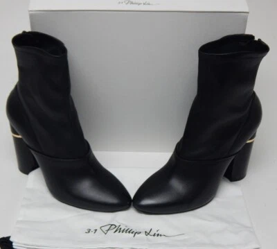 Botines de cuero para mujer 3.1 Phillip Lim Kyoto talla EU 40 (US 9.5-10 M) Foto 1 de 4