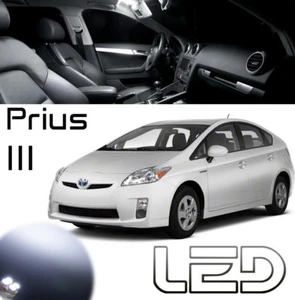 Para Toyota PRIUS 3 Iluminación Interior Bombillas LED Blanco Luz Techo Cabina - Imagen 1 de 3