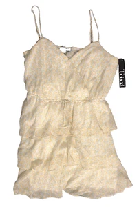 NWT Trixxi White and Yellow Floral Sun Dress Sz XL Spaghetti strap - Picture 1 of 6
