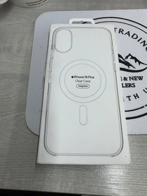 FUNDA MAGSAFE TRANSPARENTE ORIGINAL ORIGINAL ORIGINAL APPLE IPHONE 16 PLUS Foto 1 de 2
