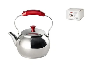 Inoxpran Stainless Steel Kettle with Handle and Knob in Triple Bachilite lt 1 - Picture 1 of 6