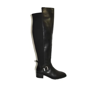 New! Blondo 'Society' Waterproof Tall Black Boots Black Leather 10 SF2281 DD529 - Picture 1 of 6