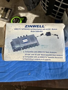 ZINWELL SAM-4803 Direct TV Approved 4x8 Multi-Switch - Picture 1 of 5