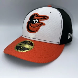 Baltimore Orioles New Era 59FIFTY White/Orange Home Hat - 7 5/8 **NEW** - Bild 1 von 10