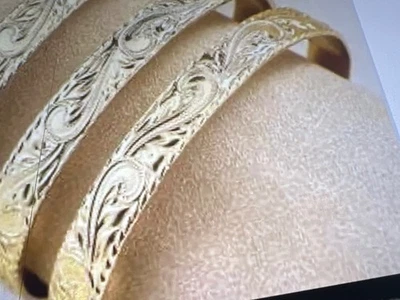 14 k Gold plated Bracelet - Image 1 of 2