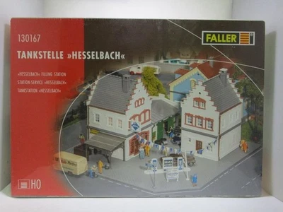 Faller H0 - 1 x Tankstelle "Hesselbach" Nr. 130167 in OVP       DF4509 - Bild 1 von 2