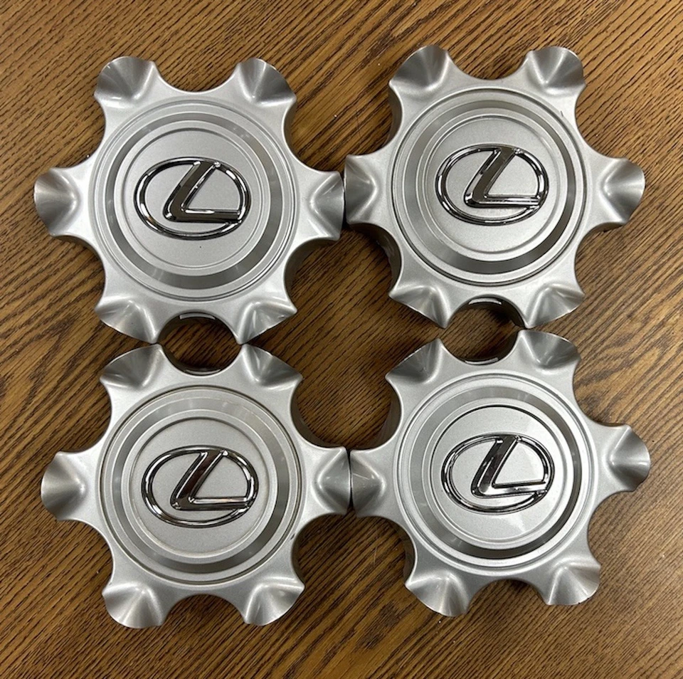 Juego de tapa central plateada 5 1/2" Lexus GX460 OEM #4260B60320 Foto 1 de 3