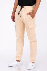 Man's Casual Joggers Pants Sweatpants Cargo Combat Loose Baggy Workout Trousers - Picture 1 of 24