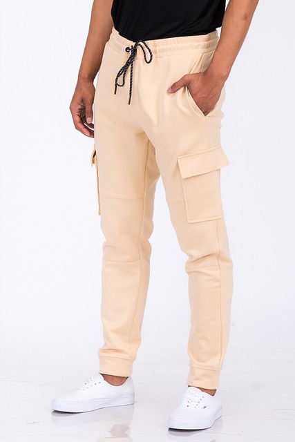 Jogger Pants Hombre De Felpa Gym Pans Pantalones Cargo Bolsa – Tecniquero