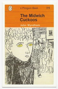 Libro postal The Midwich Cuckoos John Wyndham publicación promoción publicidad - Imagen 1 de 2