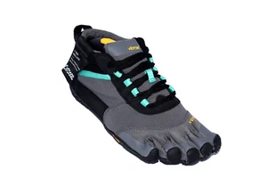 Vibram Five Fingers V-Trek Insulated Black/Grey/Green Hiking Shoe Size UK 4 & 6 - Picture 1 of 10