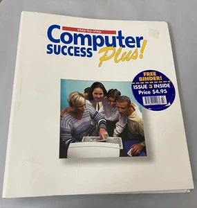 Vintage Collectable 1980’s Step By Step Computer Success Plus Binder - Bild 1 von 12